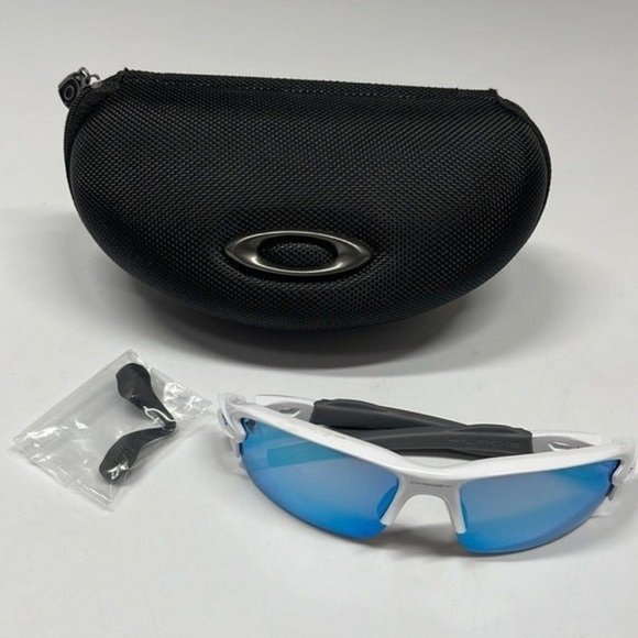 Oakley Accessories Oakley Flak Youth Fit Prism P Blue White Kids Sunglasses Case Poshmark